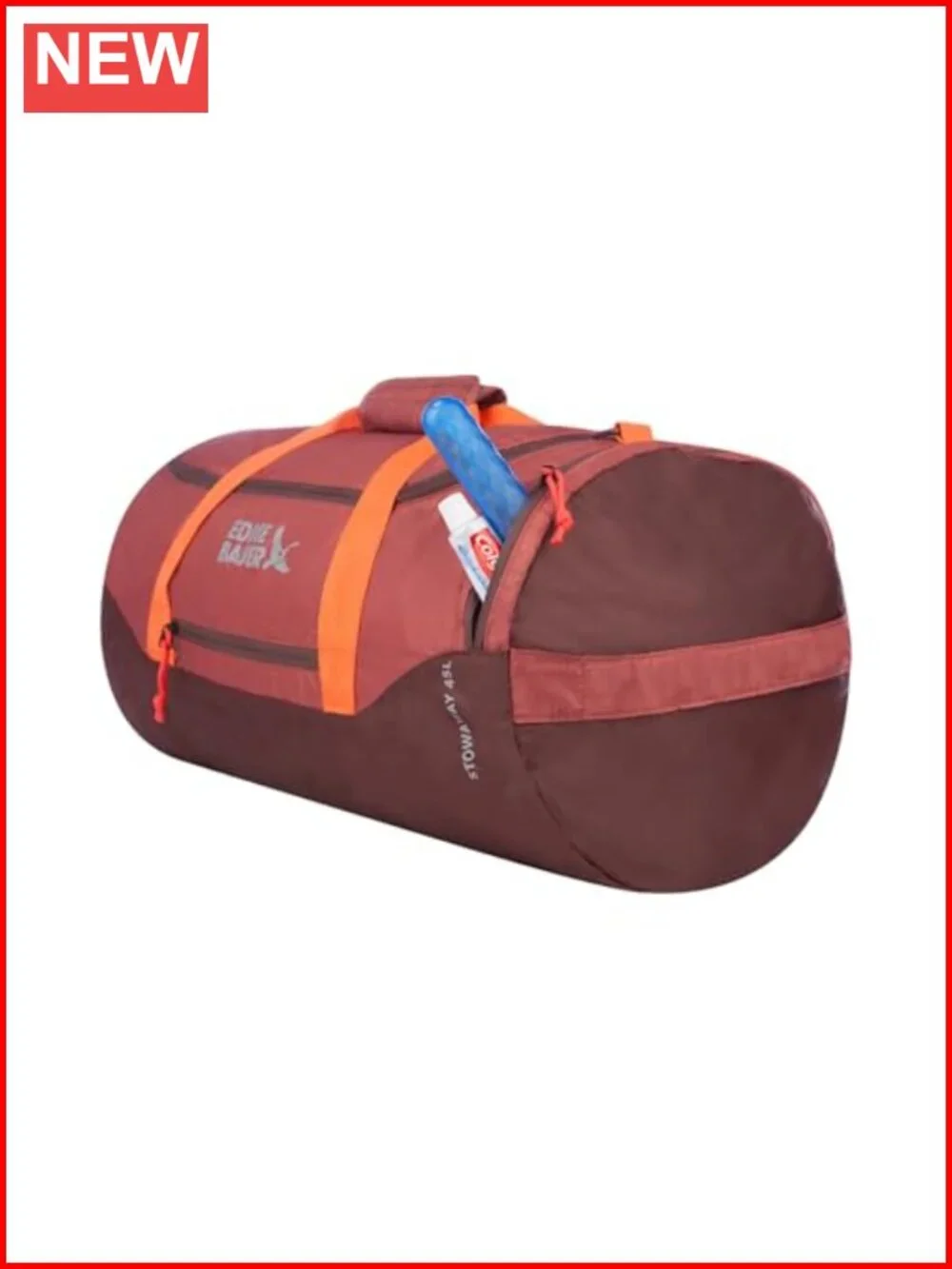 Stowaway Packable Duffel Bag 45L Foldable Lightweight Ripstop Polyester
